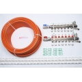 75m2 max. 4 zone/stat. 7 loops... > 7 Port x 500M Underfloor Heating Kit 75m2 max. 4 zone/stat. 7 loops... > 7 Port x 500M Underfloor Heating Kit